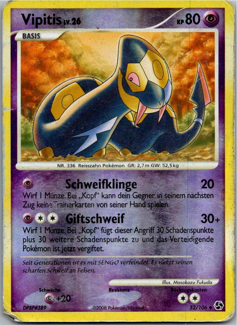 Vipitis 52/106 Epische Begegnungen – Vorderseite