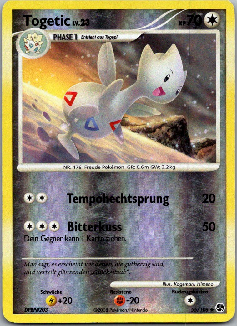 Togetic 55/106 Epische Begegnungen – Vorderseite