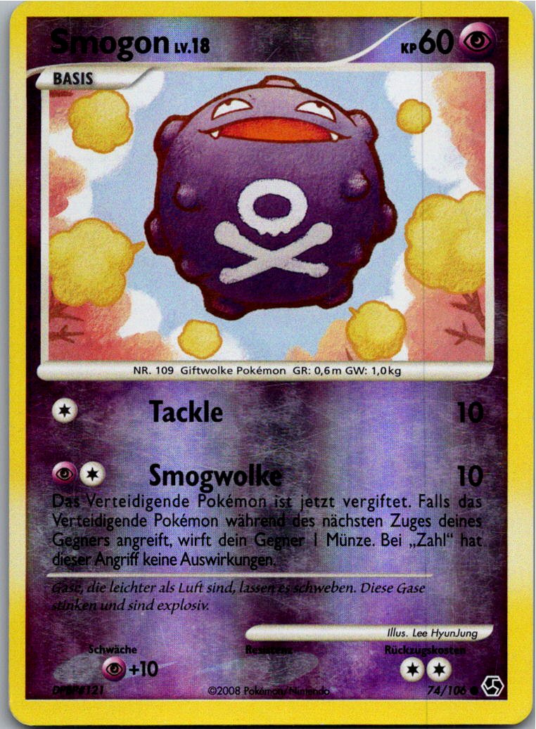 Smogon 74/106 Epische Begegnungen – Vorderseite