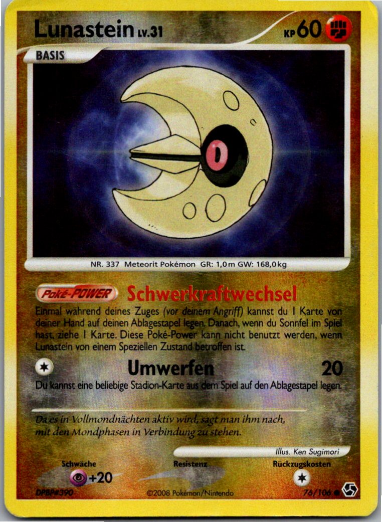 Lunastein 76/106 Epische Begegnungen – Vorderseite