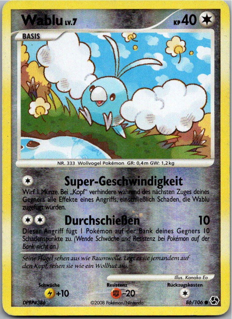 Wablu 86/106 Epische Begegnungen – Vorderseite