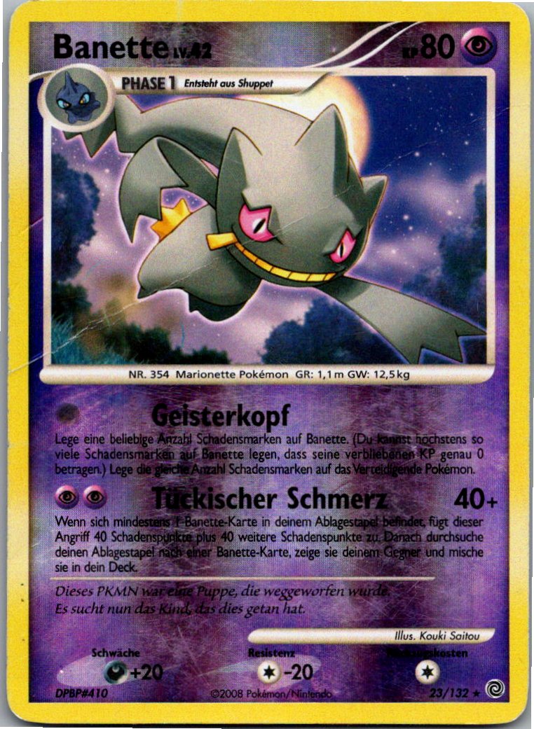 Banette 23/132 Rätselhafte Wunder – Vorderseite