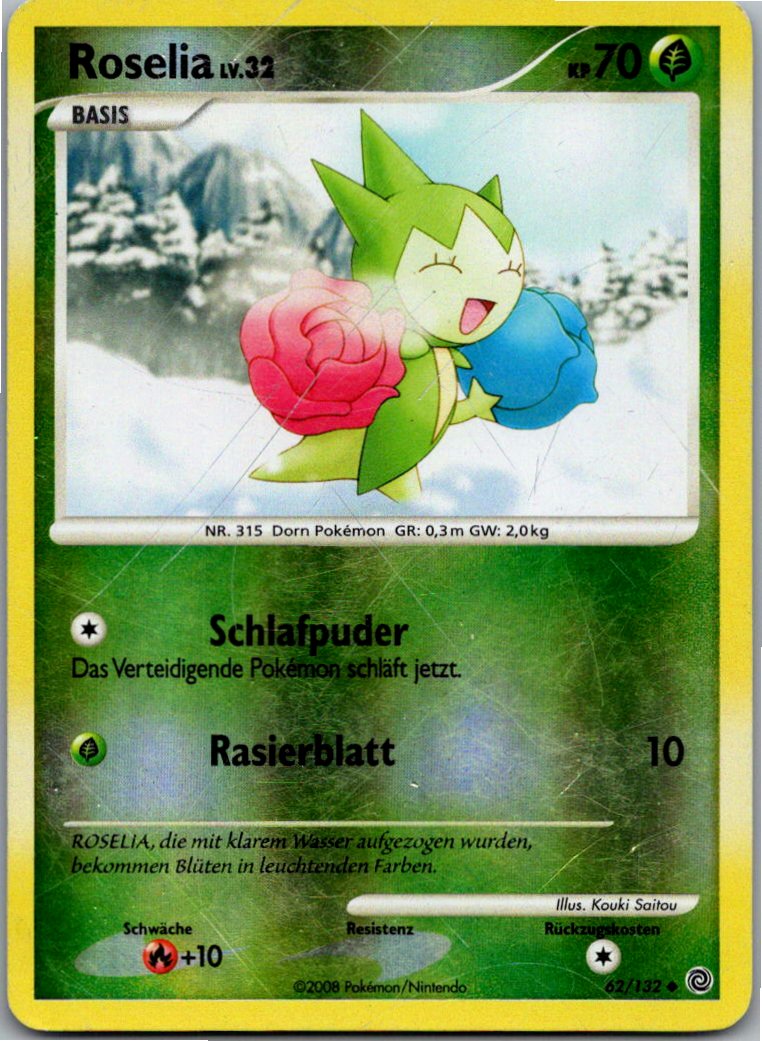 Roselia 62/132 Rätselhafte Wunder – Vorderseite