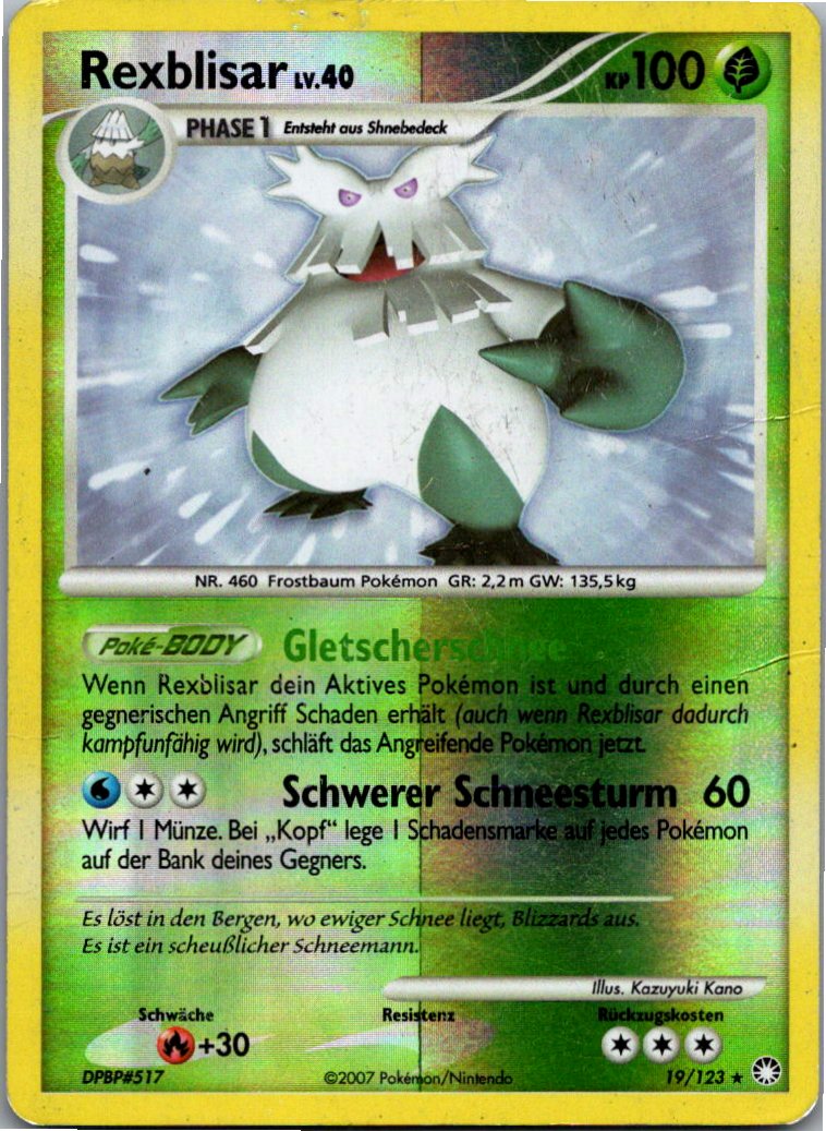 Rexblisar 19/123 Geheimnisvolle Schätze – Vorderseite