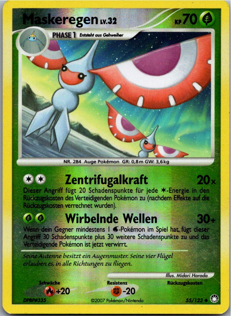 Maskeregen 55/123 Geheimnisvolle Schätze – Vorderseite
