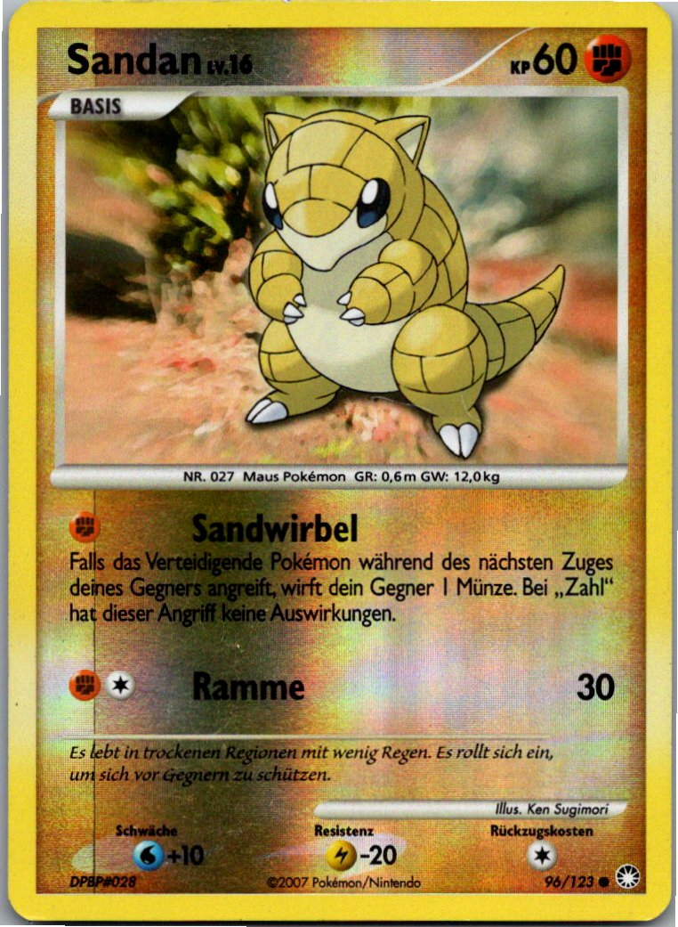 Sandan 96/123 Geheimnisvolle Schätze – Vorderseite