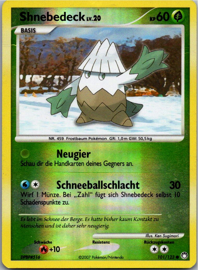 Shnebedeck 101/123 Geheimnisvolle Schätze – Vorderseite