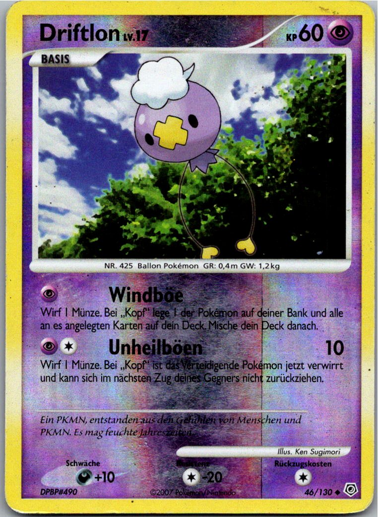 Driftlon 46/130 Diamant & Perl – Vorderseite