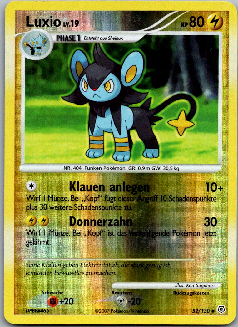 Luxio 52/130 Diamant & Perl – Vorderseite