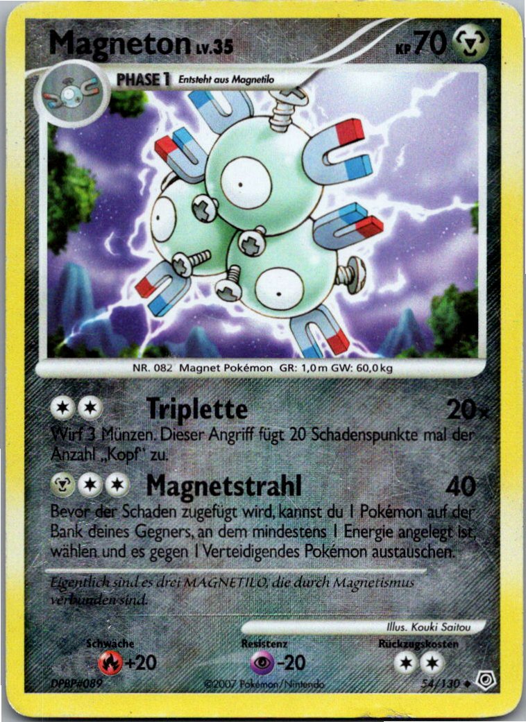 Magneton 54/130 Diamant & Perl – Vorderseite