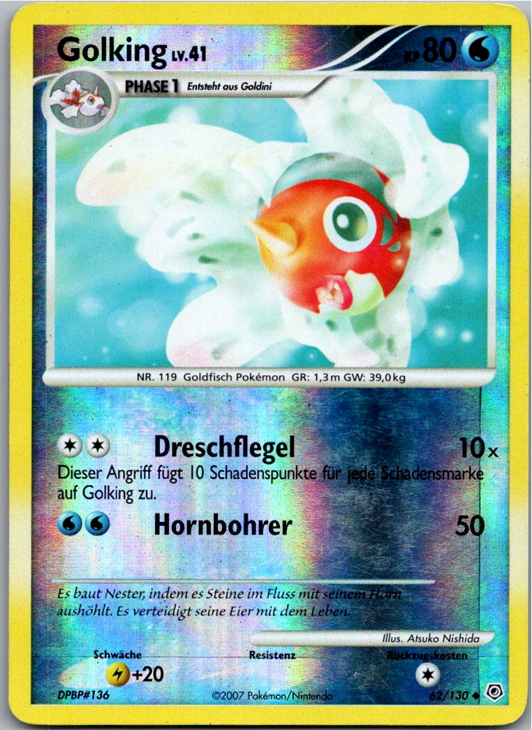 Golking 62/130 Diamant & Perl – Vorderseite