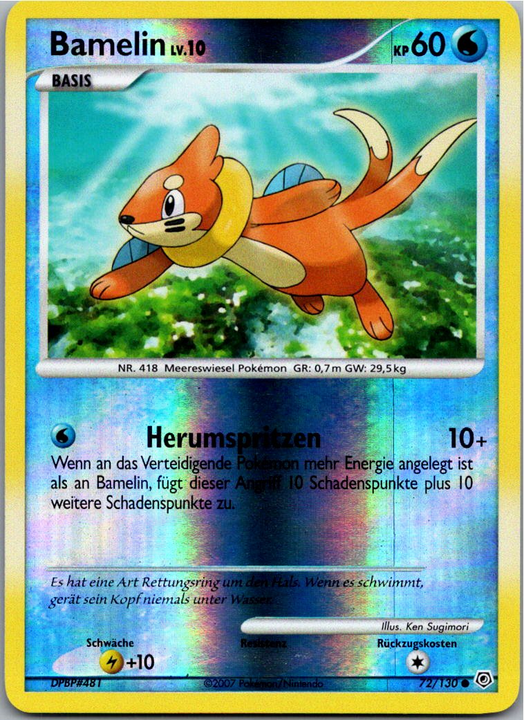 Bamelin 72/130 Diamant & Perl – Vorderseite