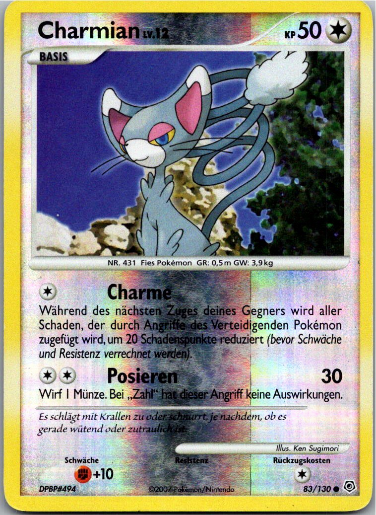 Charmian 83/130 Diamant & Perl – Vorderseite