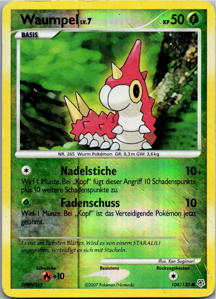 Waumpel 104/130 Diamant & Perl – Vorderseite