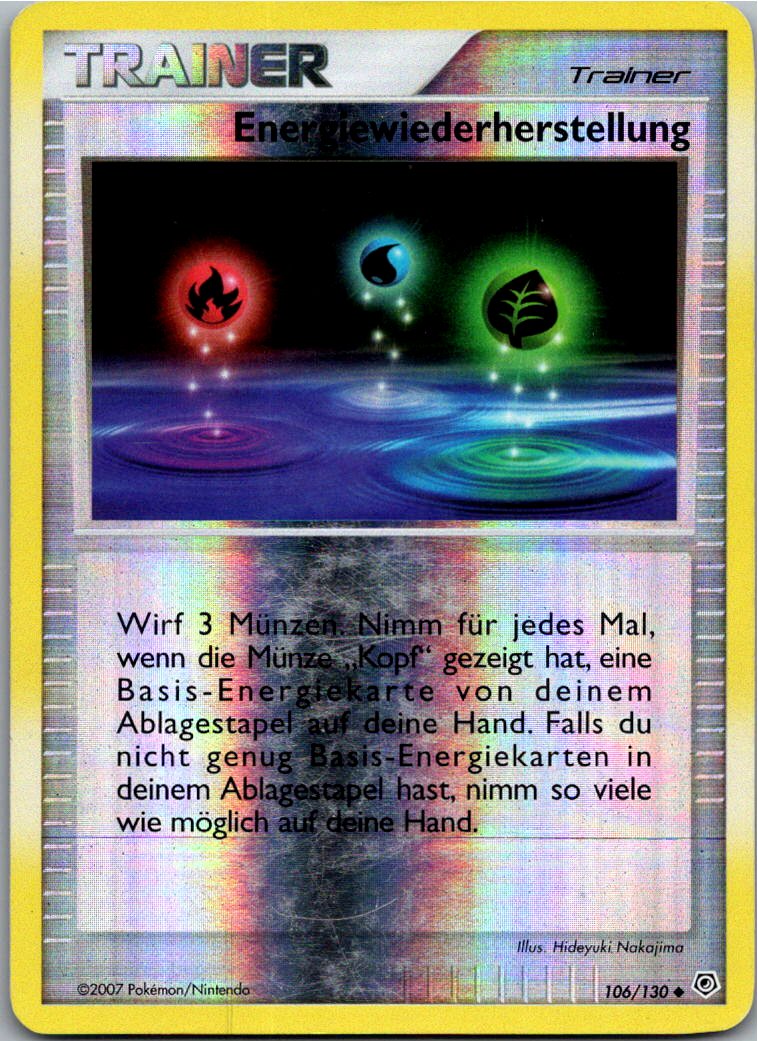 Energiewiederherstellung 106/130 Diamant & Perl – Vorderseite