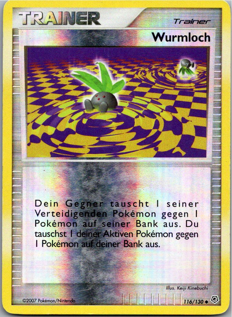Wurmloch 116/130 Diamant & Perl – Vorderseite