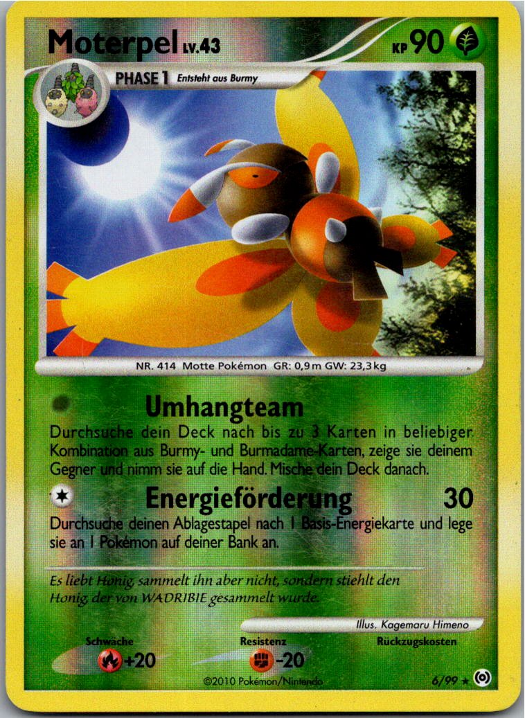 Moterpel 6/99 Arceus – Vorderseite