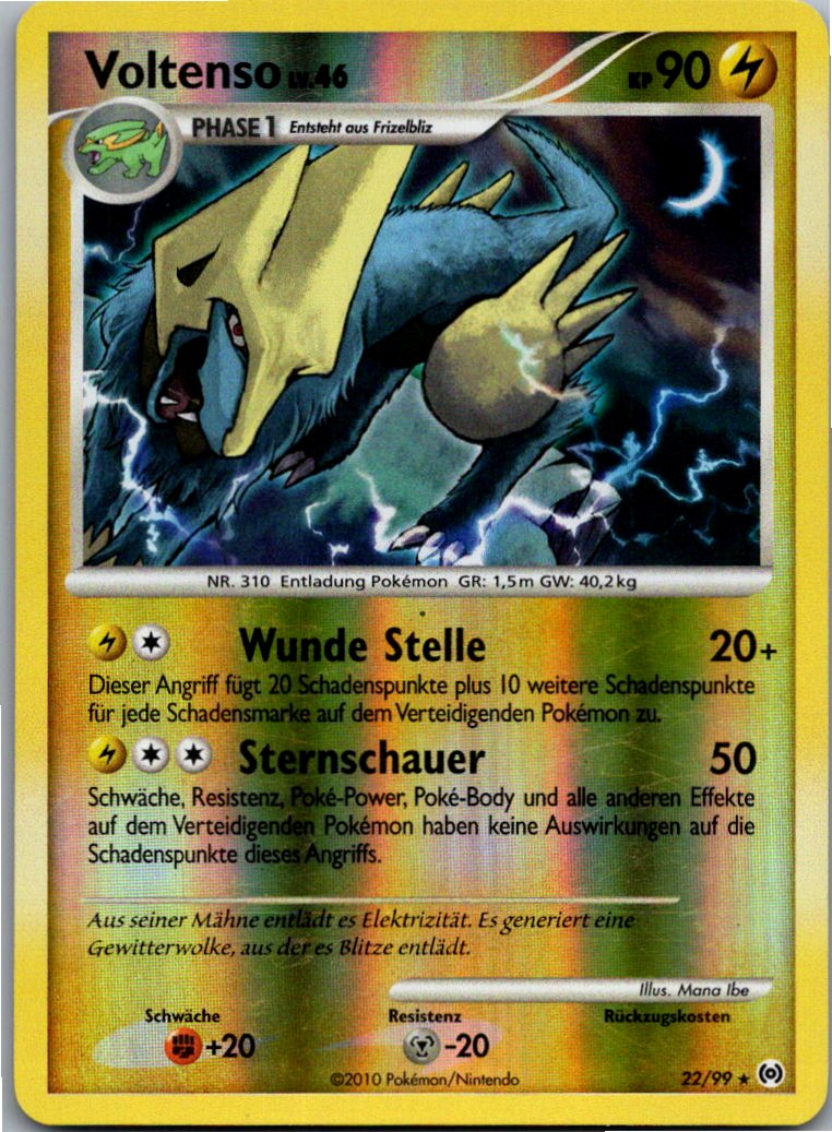 Voltenso 22/99 Arceus – Vorderseite