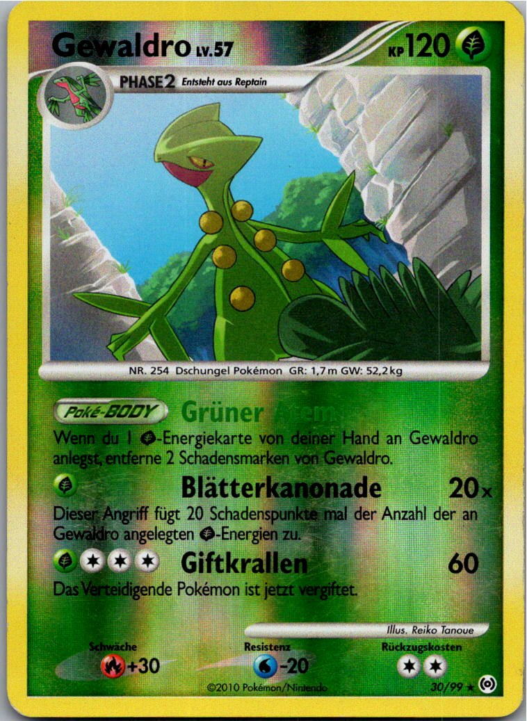Gewaldro 30/99 Arceus – Vorderseite