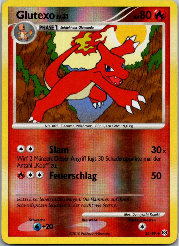 Glutexo 35/99 Arceus – Vorderseite