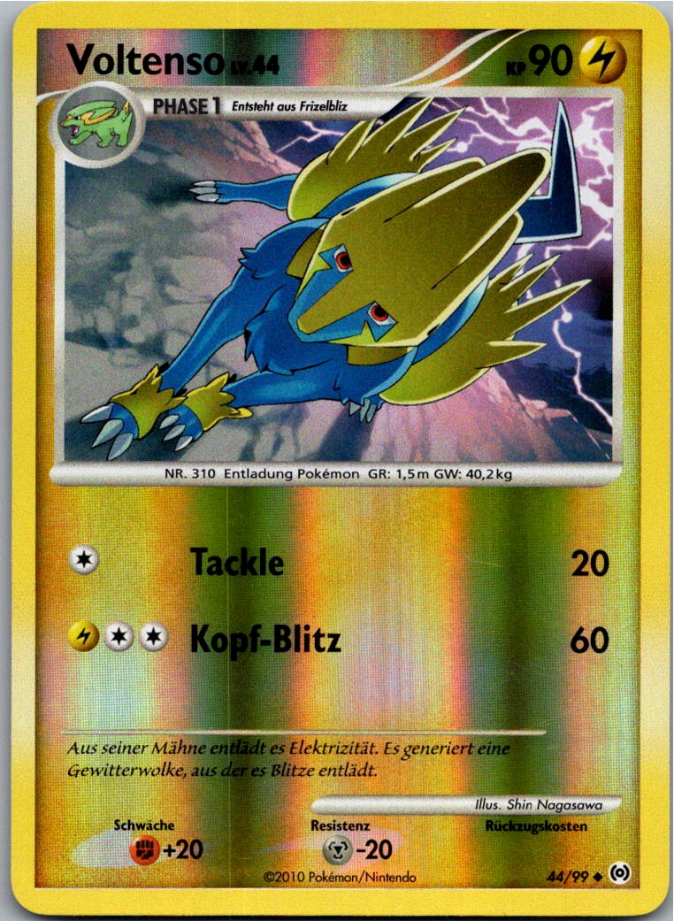 Voltenso 44/99 Arceus – Vorderseite