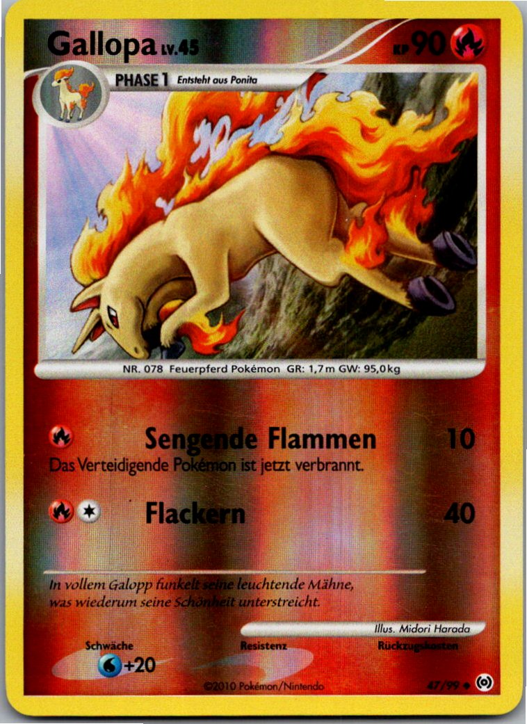 Gallopa 47/99 Arceus – Vorderseite
