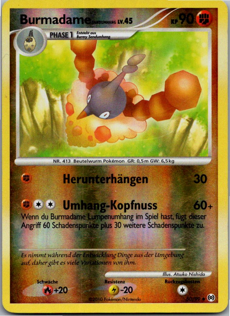 Burmadame Sandumhang 50/99 Arceus – Vorderseite