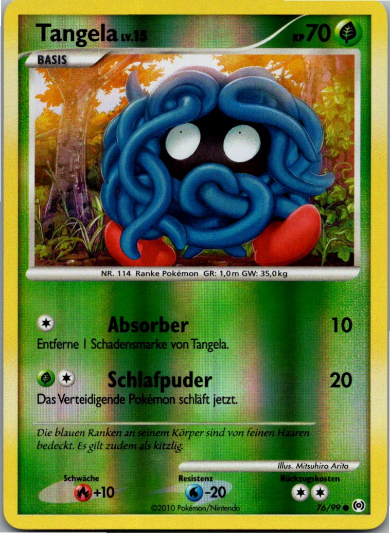 Tangela 76/99 Arceus – Vorderseite