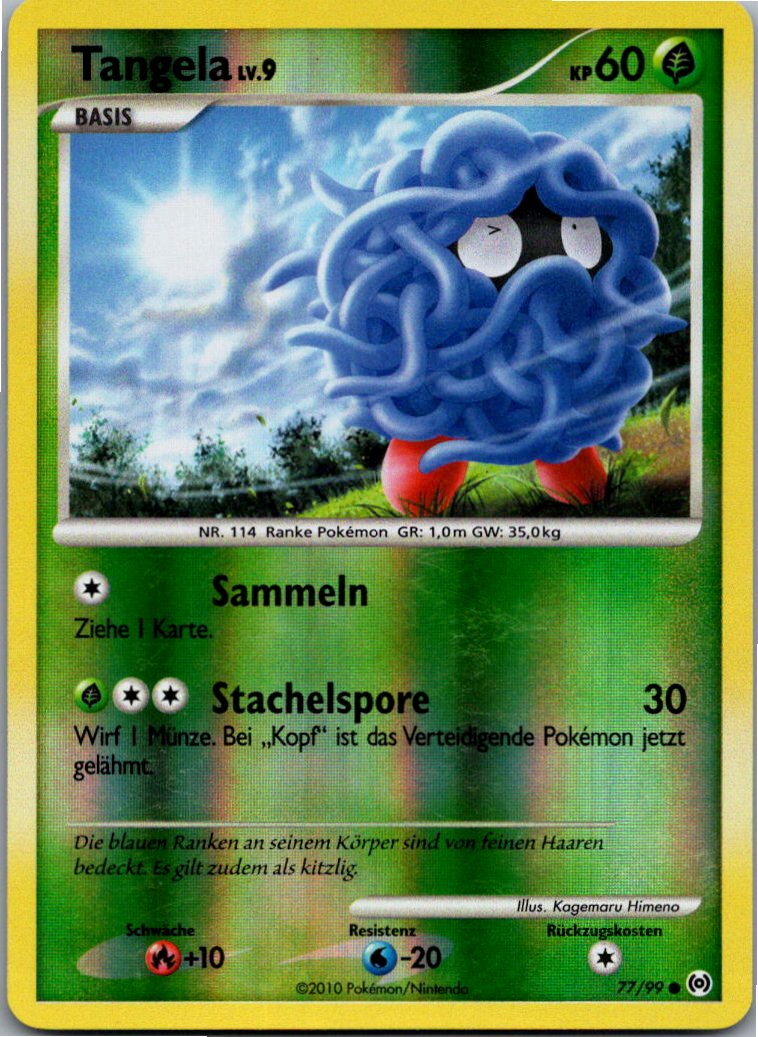 Tangela 77/99 Arceus – Vorderseite