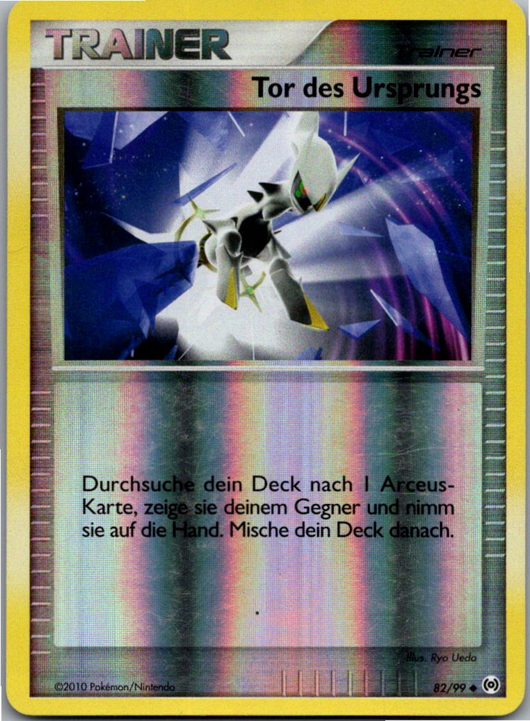 Tor des Ursprungs 82/99 Arceus – Vorderseite