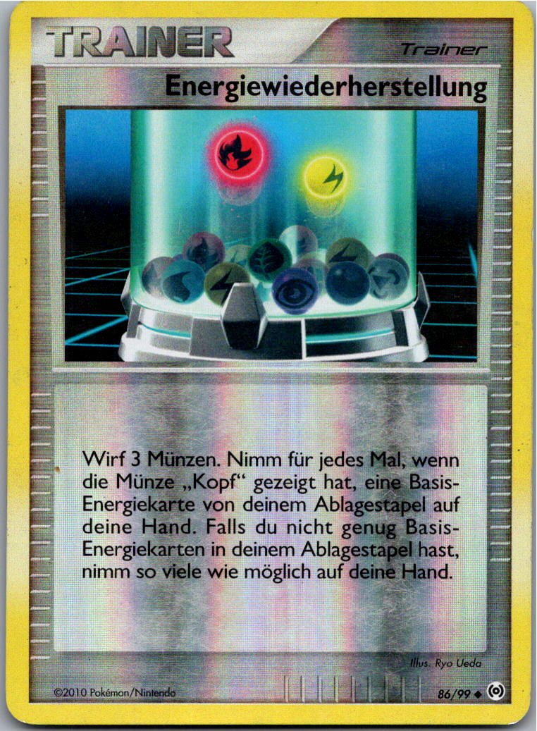 Energiewiederherstellung 86/99 Arceus – Vorderseite