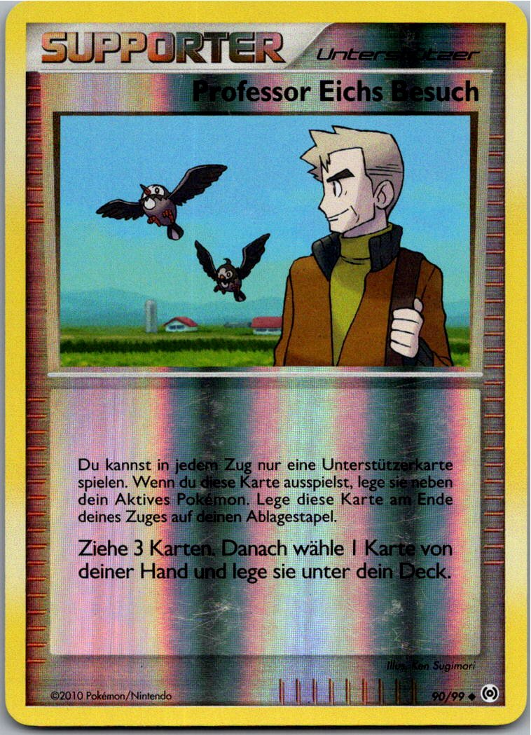 Professor Eichs Besuch 90/99 Arceus – Vorderseite