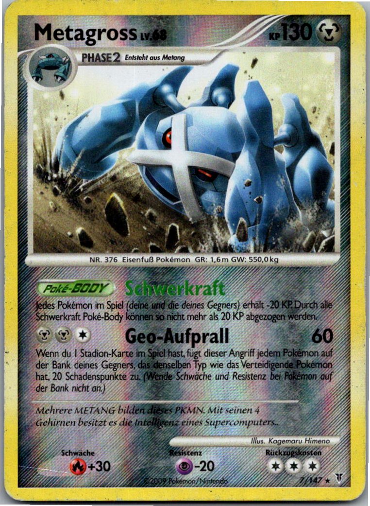 Metagross 7/147 Ultimative Sieger – Vorderseite