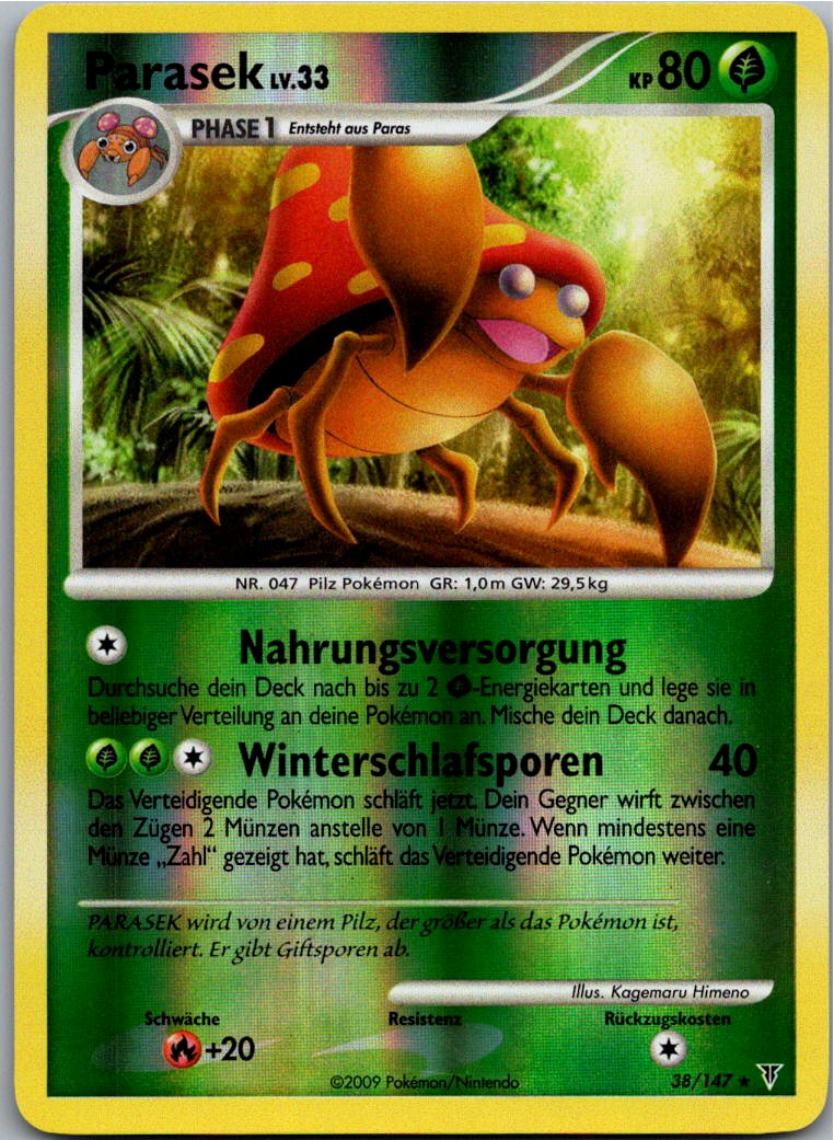 Parasek 38/147 Ultimative Sieger – Vorderseite