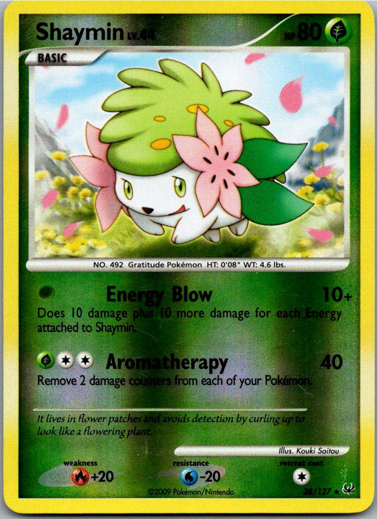 Shaymin 38/127 Platin – Vorderseite