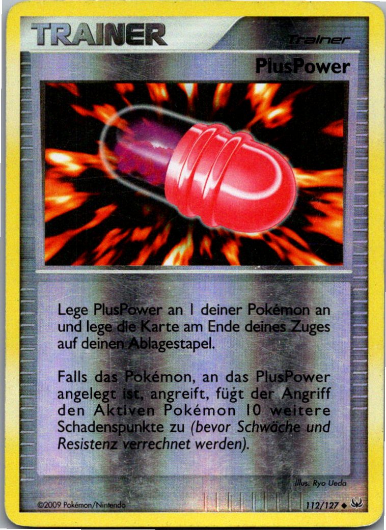 PlusPower 112/127 Platin – Vorderseite
