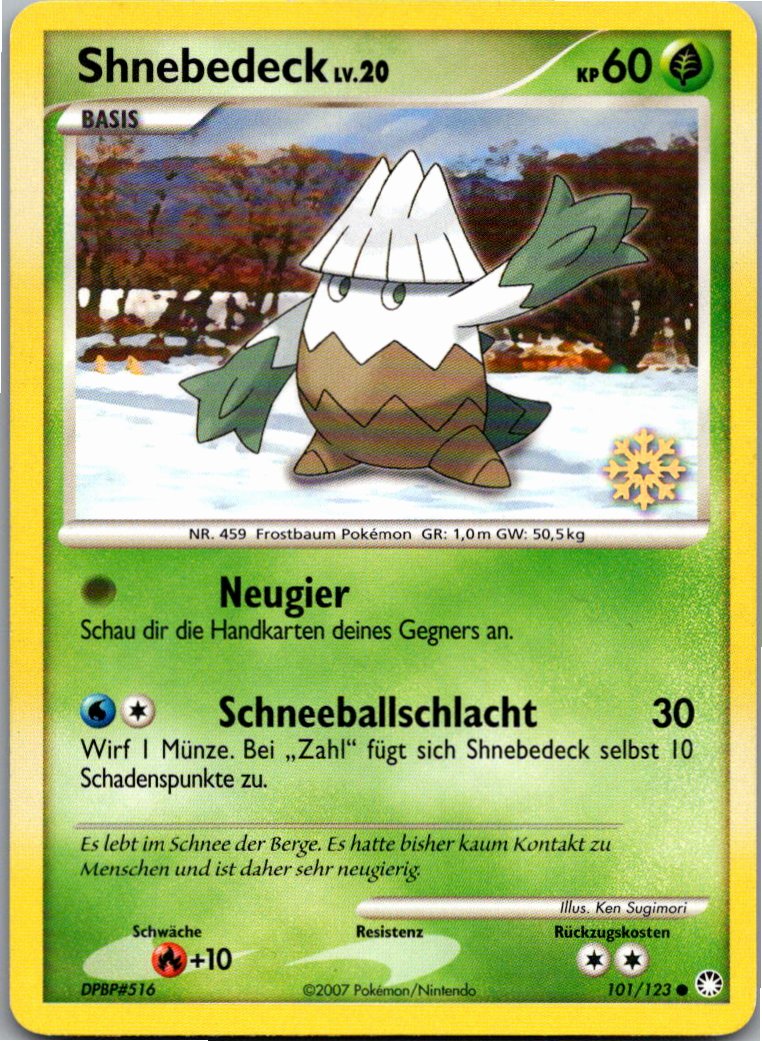 Shnebedeck 101/123 Geheimnisvolle Schätze – Vorderseite