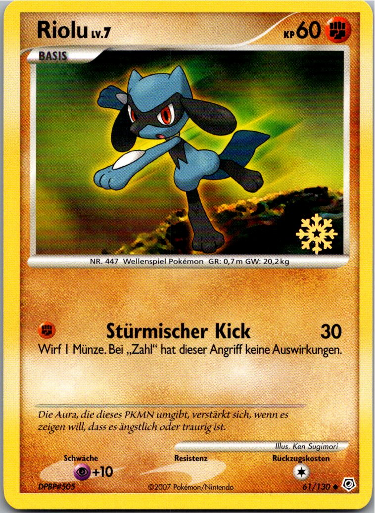 Riolu 61/130 Diamant & Perl – Vorderseite