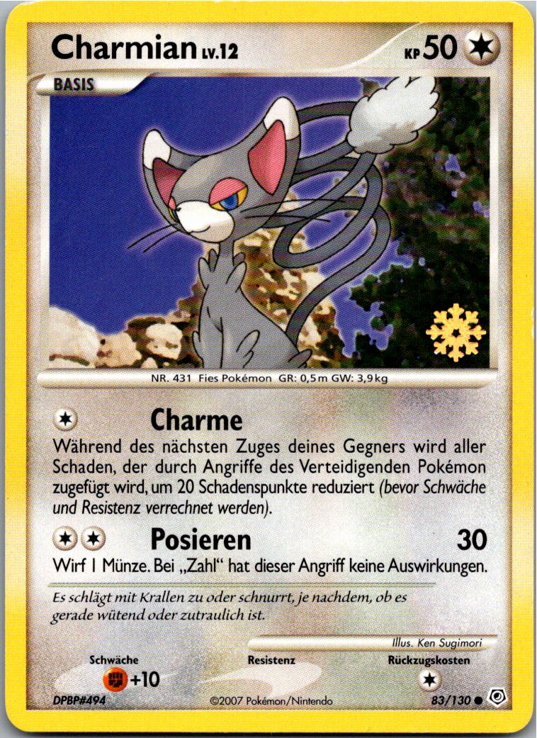 Charmian 83/130 Diamant & Perl – Vorderseite