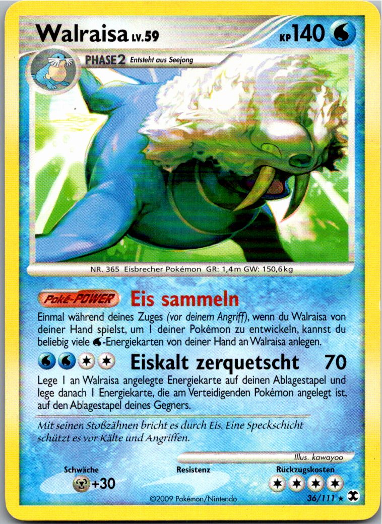 Walraisa 36/111 Aufstieg der Rivalen – Vorderseite