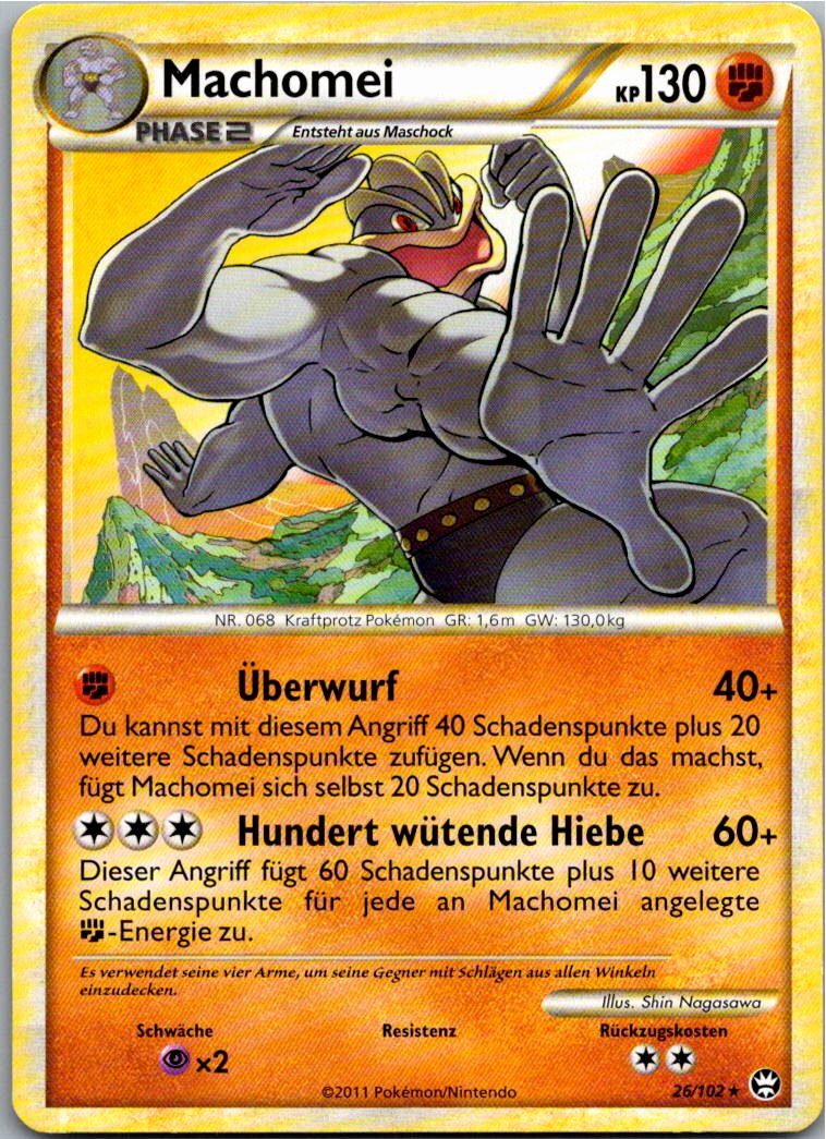 Machomei 26/102 Triumph – Vorderseite