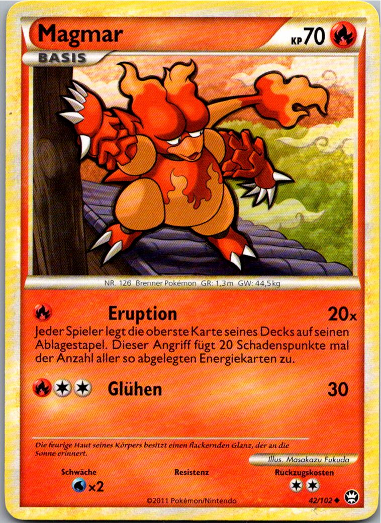 Magmar 42/102 Triumph – Vorderseite