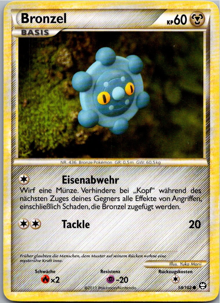 Bronzel 58/102 Triumph – Vorderseite