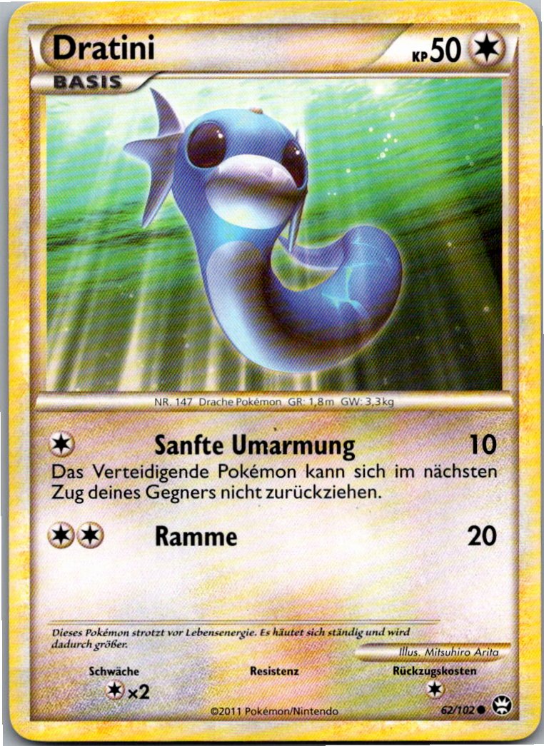 Dratini 62/102 Triumph – Vorderseite