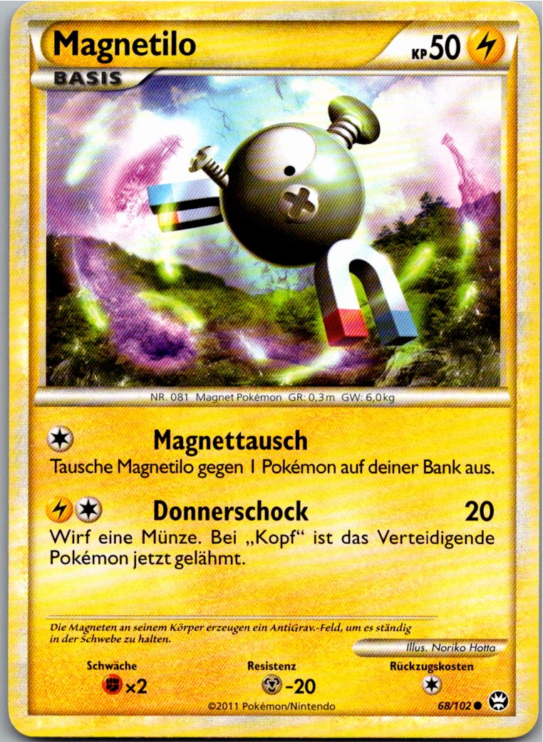 Magnetilo 68/102 Triumph – Vorderseite