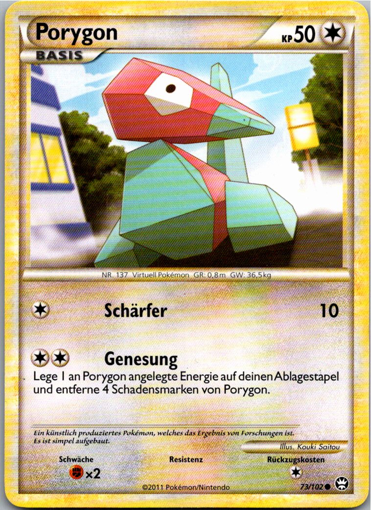 Porygon 73/102 Triumph – Vorderseite