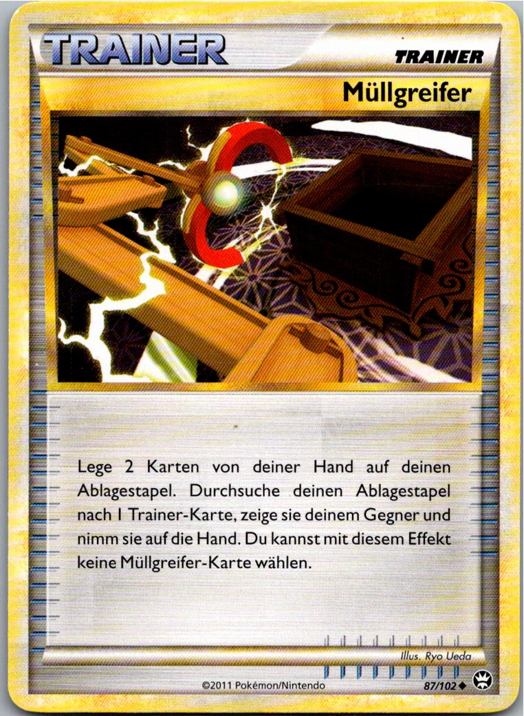 Müllgreifer 87/102 Triumph – Vorderseite