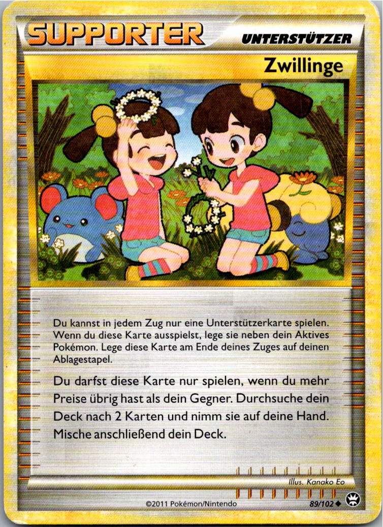 Zwillinge 89/102 Triumph – Vorderseite