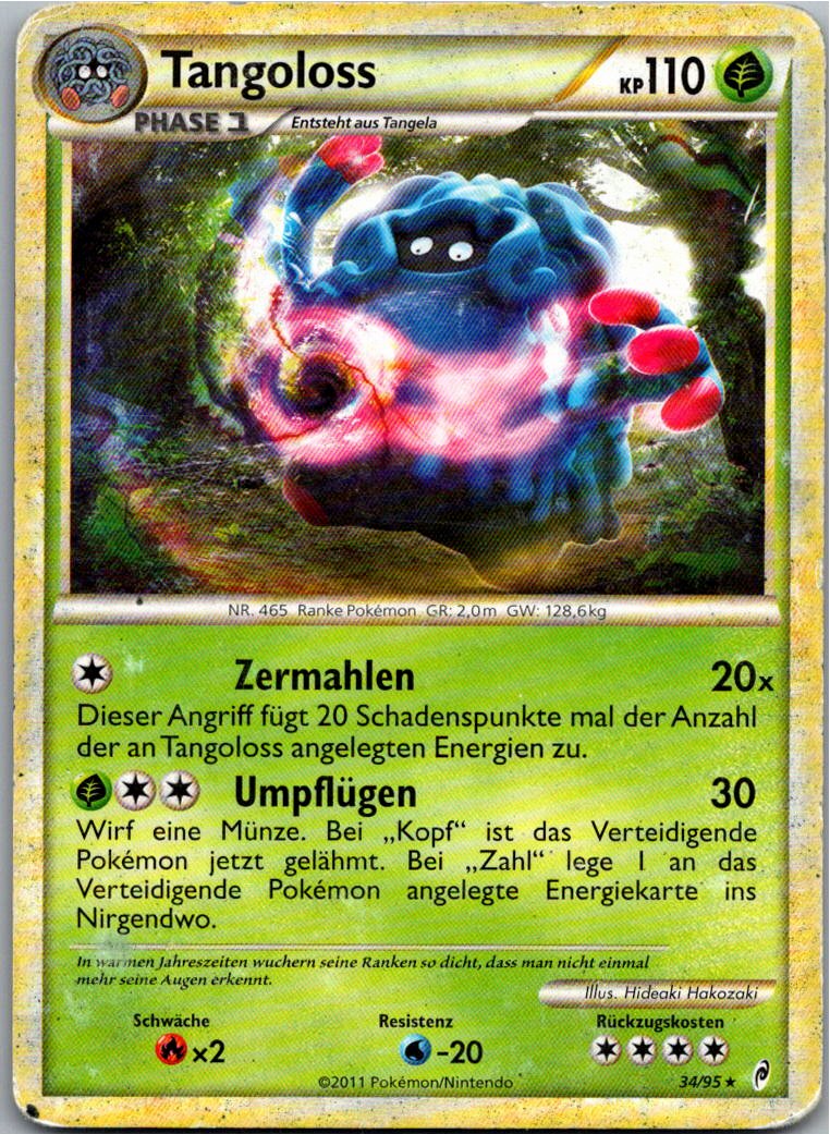 Tangoloss 34/95 Ruf der Legenden – Vorderseite