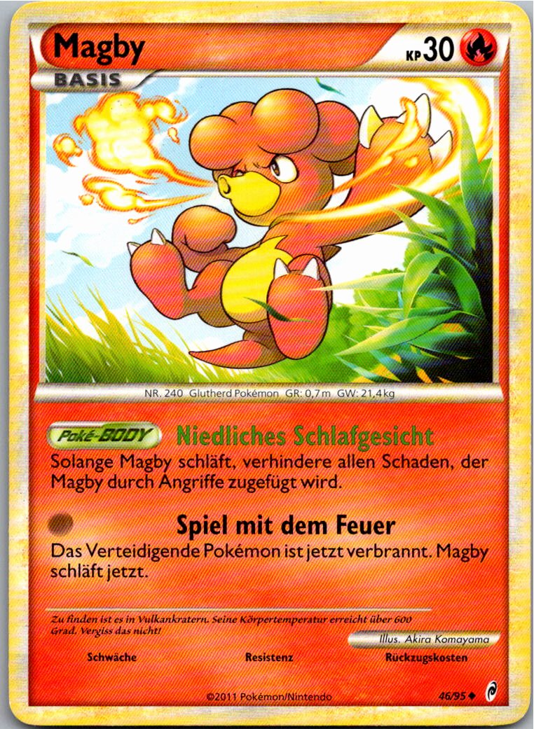 Magby 46/95 Ruf der Legenden – Vorderseite
